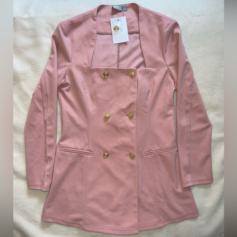 ASOS Pink Blazer Dress